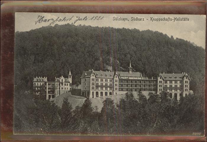 Suelzhayn Knappschafts-Heilstätte