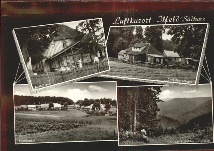 Ilfeld Ilfeld Suedharz Hufhaus Christianenhaus Eisfelder Talmü