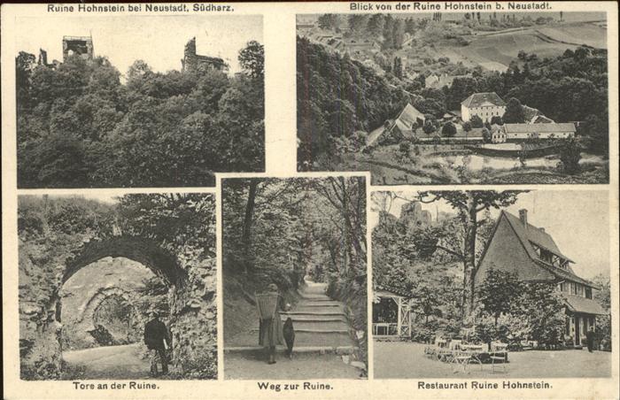 Neustadt Harz Hotel Restaurant Ruine Hohnstein Albert