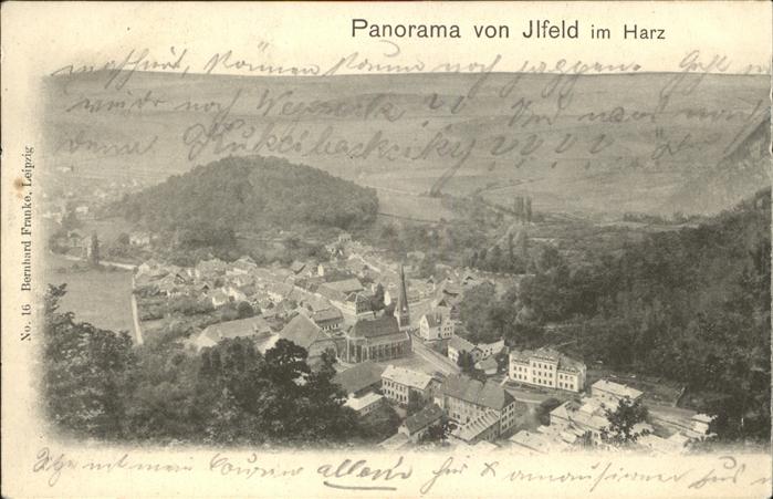 Ilfeld Ilfeld Suedharz Panorama Vogelperspektive