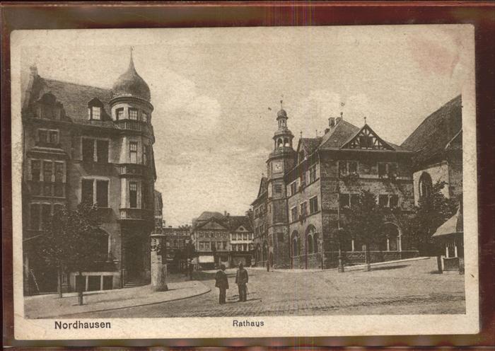 Nordhausen Thueringen Rathaus