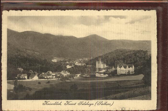 Suelzhayn Kaiserlicher Kurort