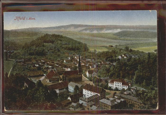 Ilfeld Ilfeld Suedharz Panorama Vogelperspektive