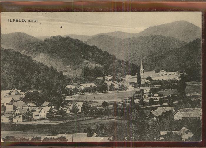 Ilfeld Ilfeld Suedharz Panorama Vogelperspektive