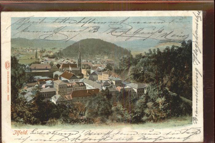 Ilfeld Ilfeld Suedharz Panorama Vogelperspektive