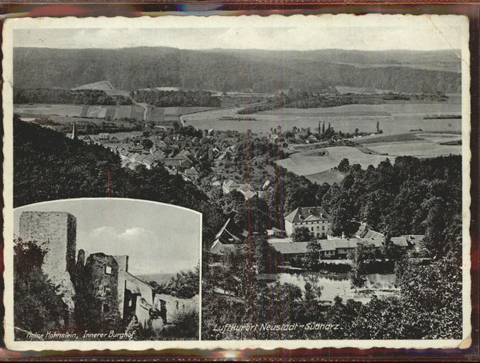 Neustadt Harz Hotel Restaurant Ruine Hohnstein A.Stae