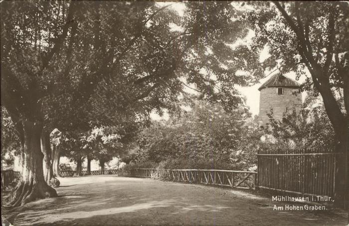 Muehlhausen Thueringen Am Hohen Graben