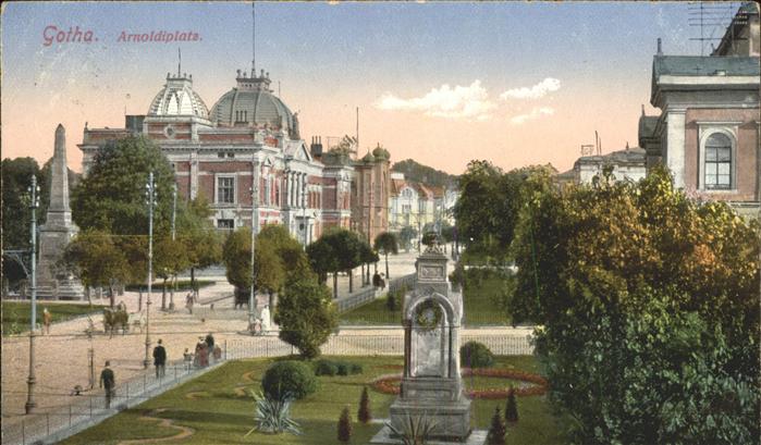 Gotha Thueringen Arnoldiplatz