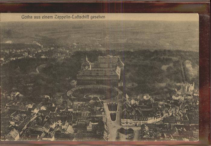 Gotha Thueringen Luftbild