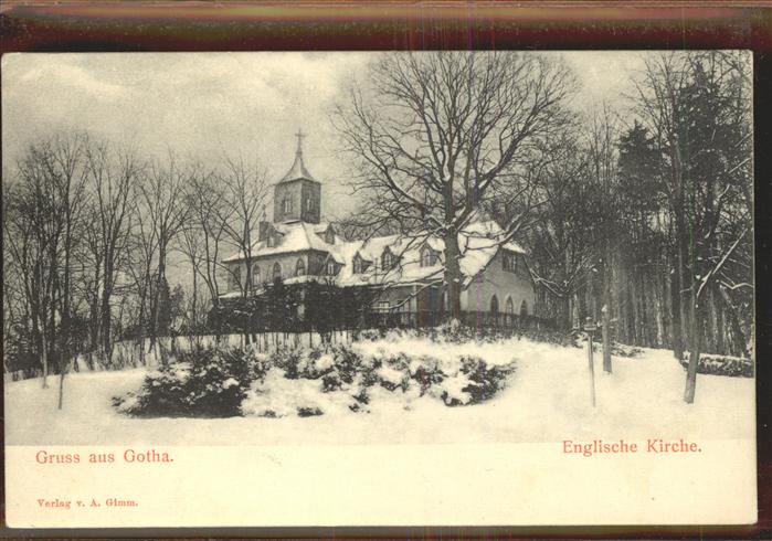Gotha Thueringen Englische Kirche