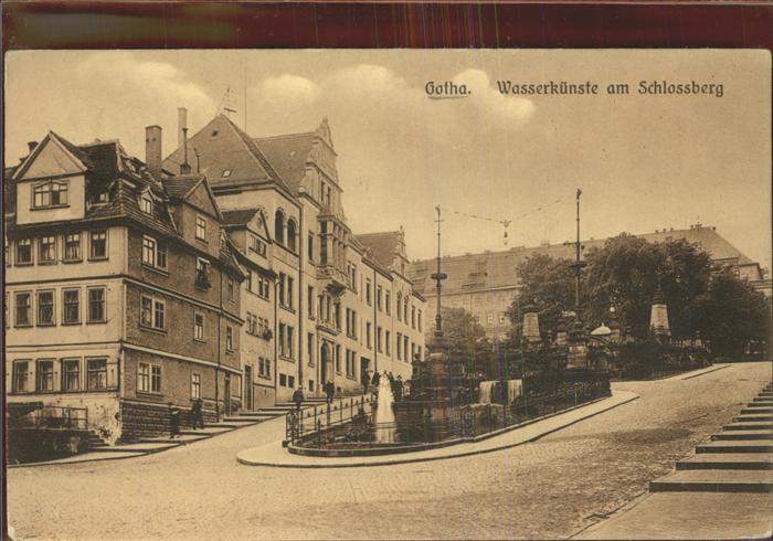 Gotha Thueringen Wasserkünste SChlossberg