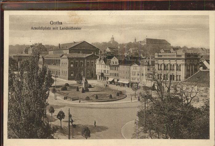 Gotha Thueringen Arnoldiplatz Landestheater