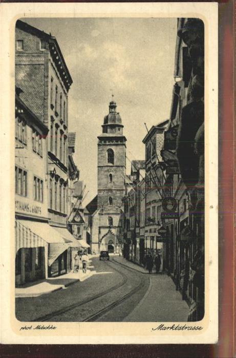 Gotha Thueringen Marktstraße