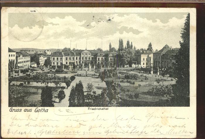 Gotha Thueringen Friedrichsthal