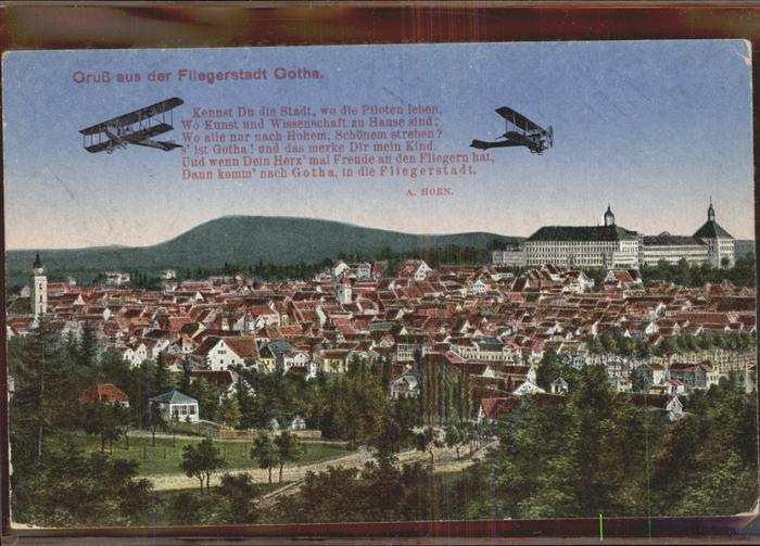 Gotha Thueringen Gesamtansicht