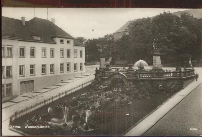 Gotha Thueringen Wasserkünste