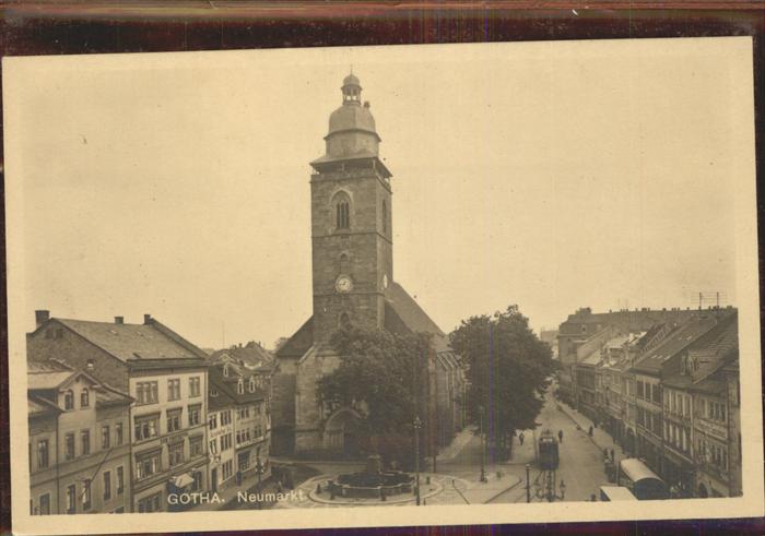 Gotha Thueringen Neumarkt