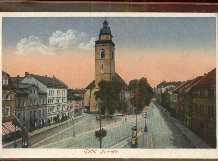 Gotha Thueringen Neumarkt
