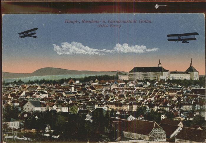 Gotha Thueringen Gesamtansicht