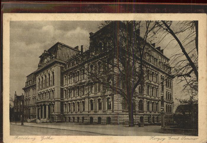 Gotha Thueringen Herzog Ernst Seminar