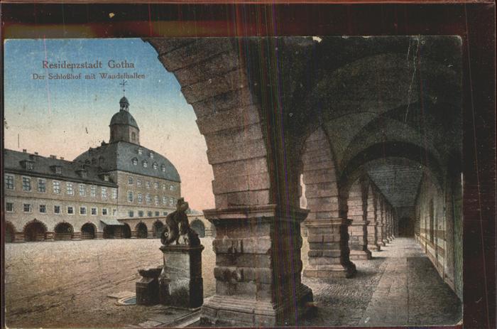 Gotha Thueringen Schloßhotel Wandelhallen
