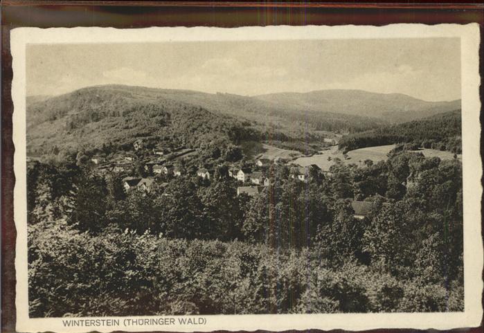 Winterstein Emsetal Thueringen Panorama