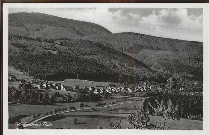 Winterstein Emsetal Thueringen Panorama