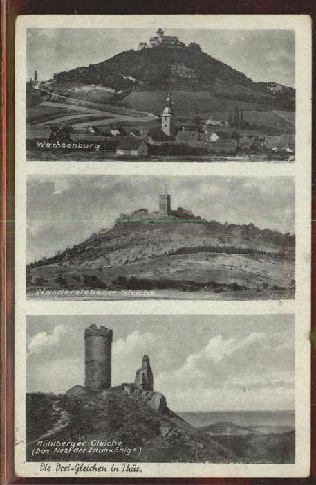 Wachsenburg Wanderslebener Gleiche Mühlberger Gleic