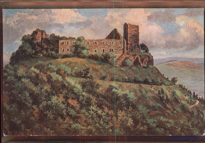 Arnstadt Ilm Die Wanderslebener Gleiche nach Gemälde