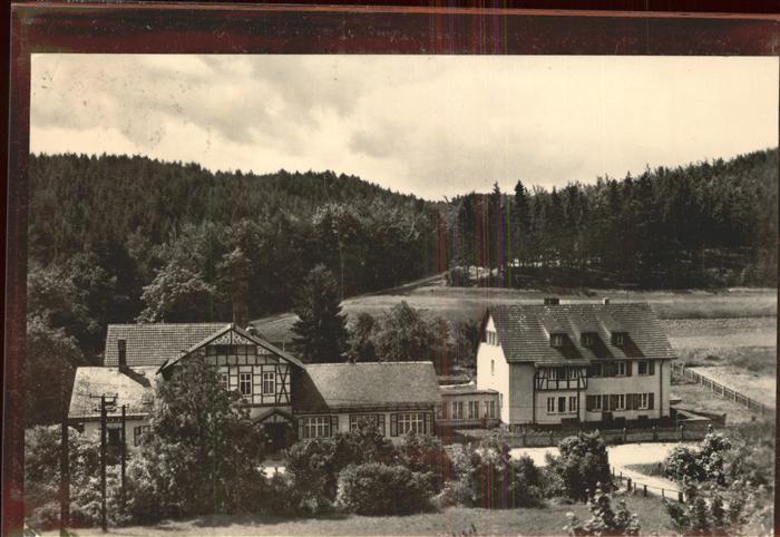 Ernstroda FDGB-Erholungsheim Otto Heler