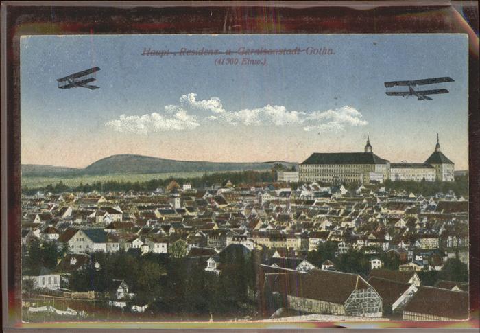 Gotha Thueringen Gesamtansicht