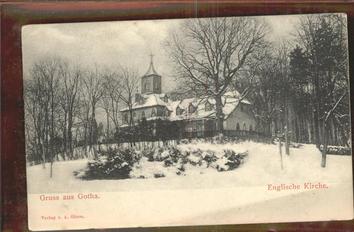 Gotha Thueringen Englische Kirche