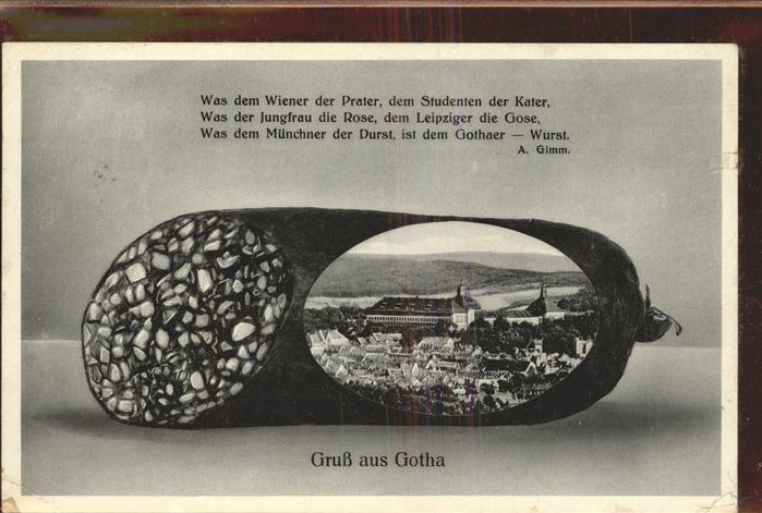 Gotha Thueringen Wurst