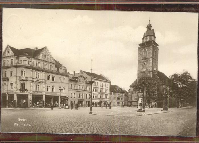 Gotha Thueringen Neumarkt