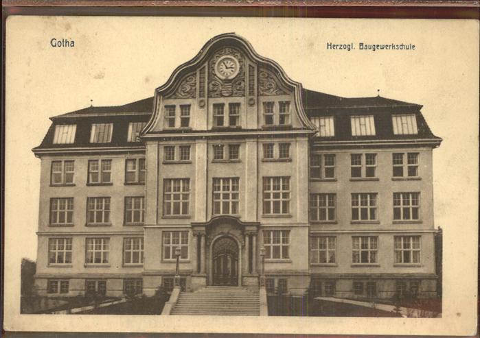 Gotha Thueringen Baugewerkschule