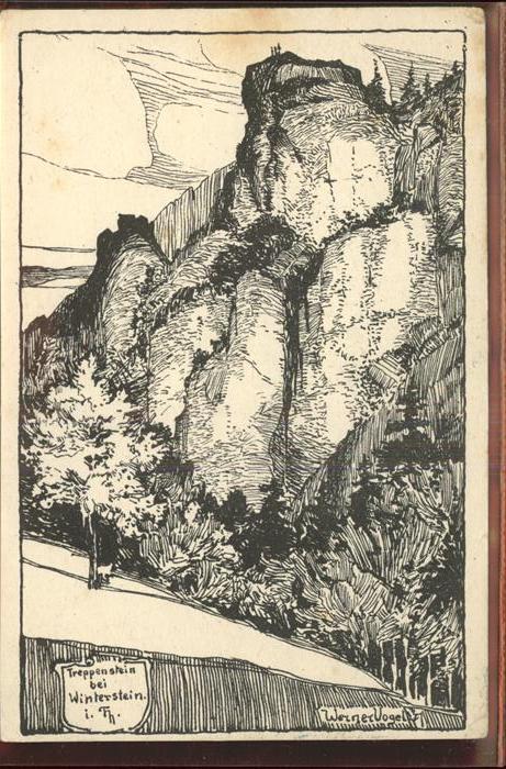 Winterstein Emsetal Thueringen Treppenstein