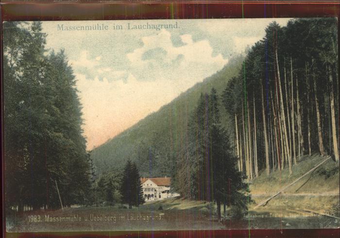 Friedrichroda Massenm?hle im Lauchagrund