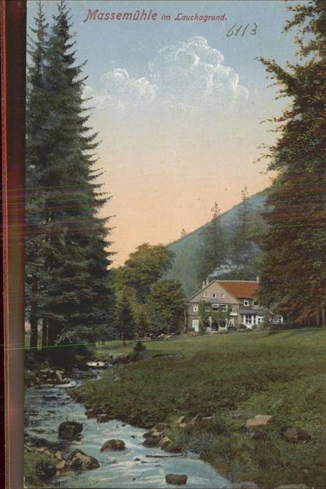 Friedrichroda Massenm?hle im Lauchagrund