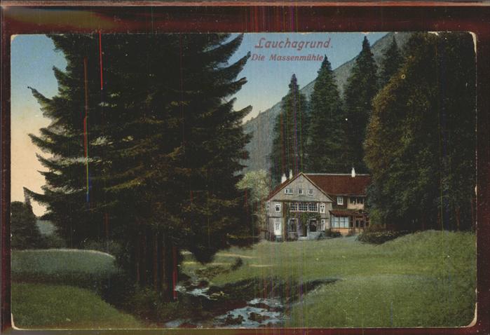 Friedrichroda Massenm?hle im Lauchagrund