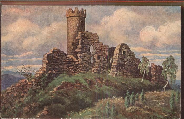 Gotha Thueringen Ruine b.d.Wachsenburg