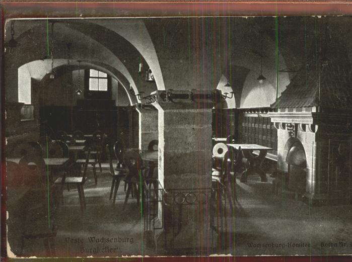 Gotha Thueringen Innen-Ansicht von der Wachsenburg