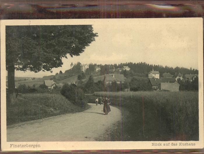 Finsterbergen Blick auf Kurhaus