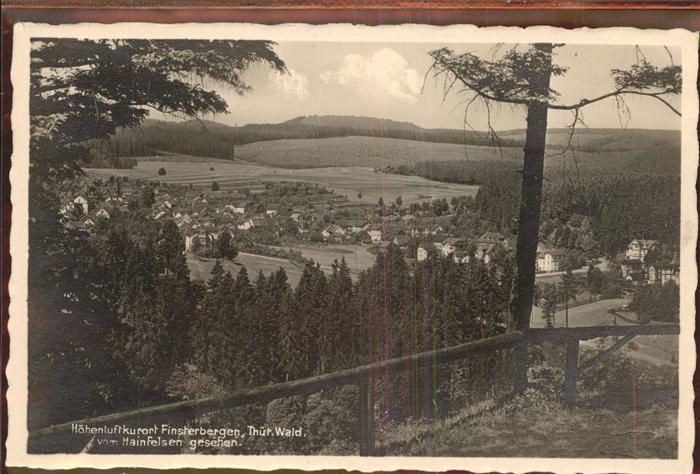 Finsterbergen Blick vom Hainfelsen