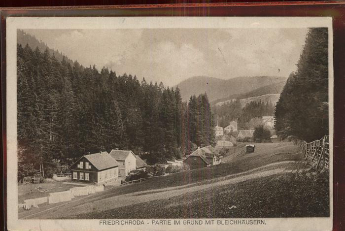 Friedrichroda Partie im Grund