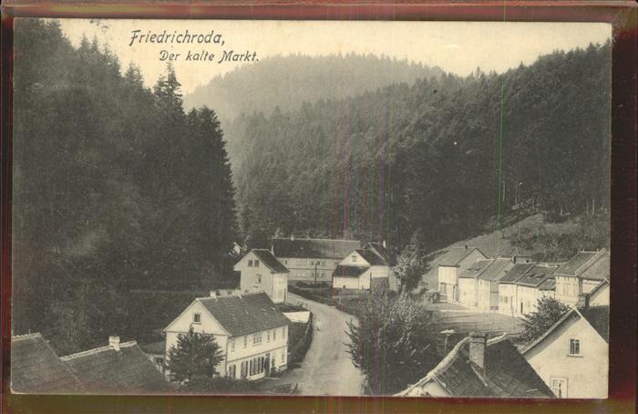 Friedrichroda Der kalte Markt