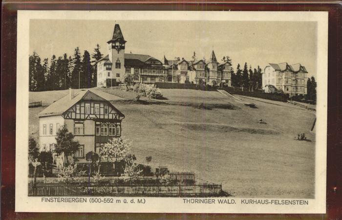 Finsterbergen Blick auf Kurhaus Felsenstein