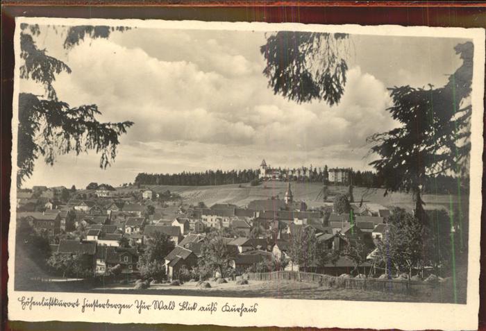 Finsterbergen Blick aufs Kurhaus