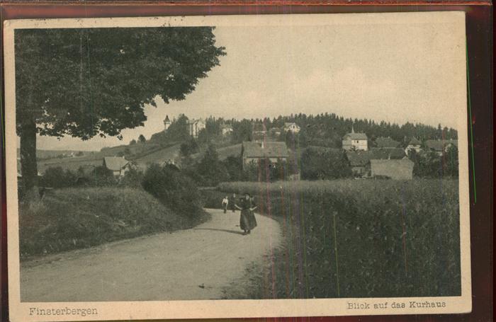 Finsterbergen Blick aufs Kurhaus
