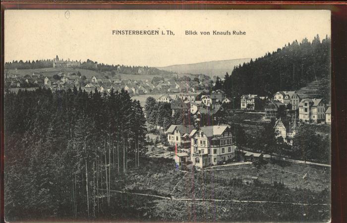 Finsterbergen Blick von Knauf`s Ruhe