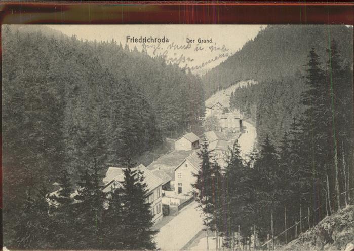 Friedrichroda Partie im Grund